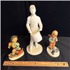 Image 1 : LOT OF 3 BOY FIGURINES