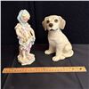 Image 1 : LOT OF 2 PORCELAIN FIGURINES