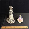 Image 1 : LOT OF 2 PORCELAIN LADIES