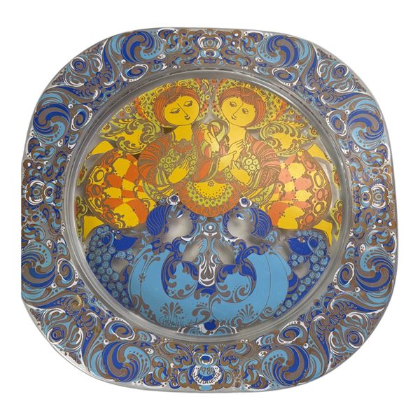 ROSENTHAL / BJORN WIINBLAD - CHRISTMAS PLATE 1980