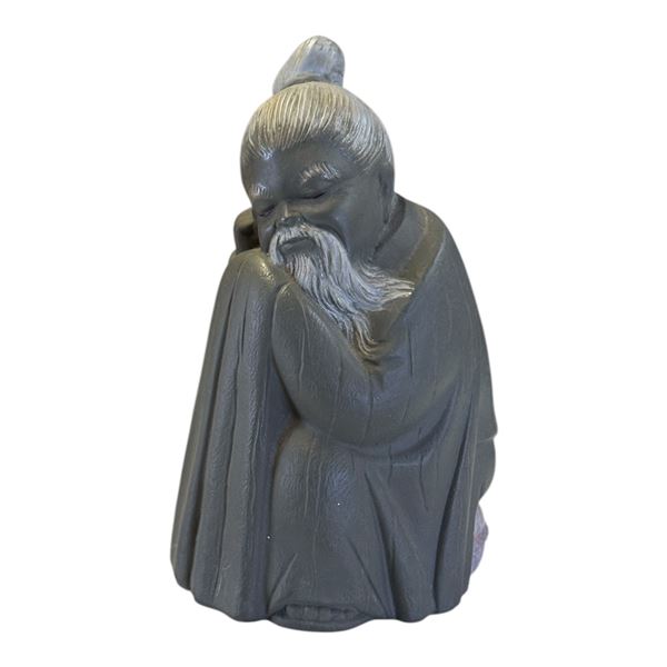 LLADRO - ORIENTAL MONK GRES
