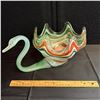 Image 1 : GLASS SWAN DISH