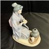Image 1 : LLADRO - KNEELING GEISHA FIGURE