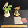 Image 1 : LOT OF 2 PORCELAIN BIRDS