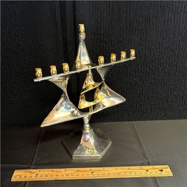 METAL DOUBLE SPINNING STAR OF DAVID
