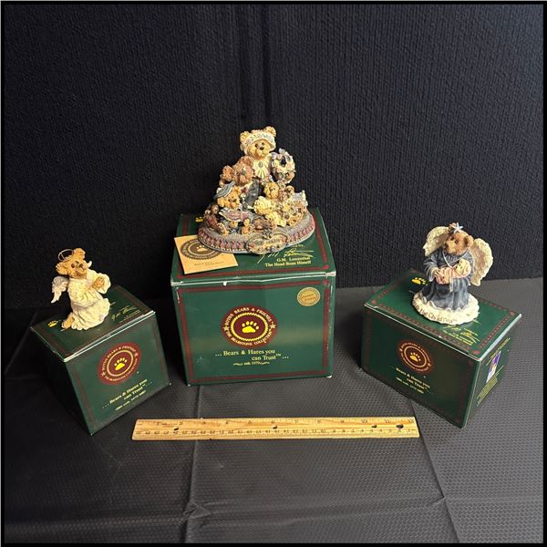 BOYDS BEARS - LOT OF 3