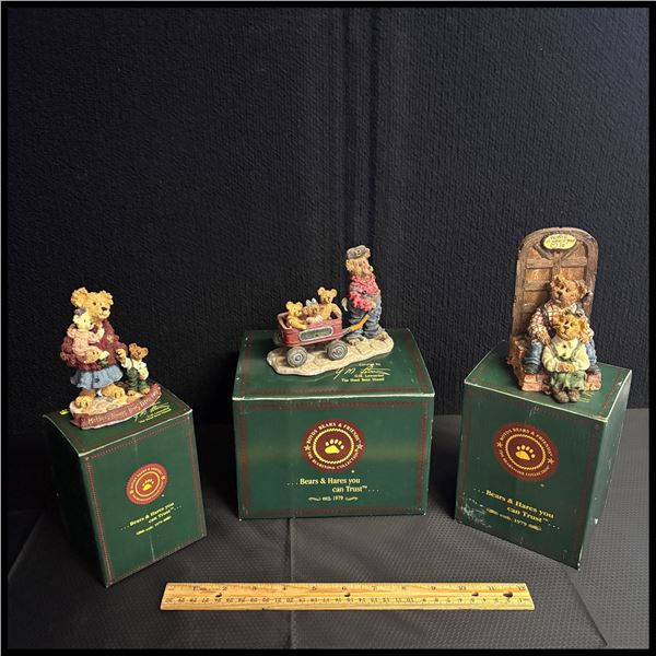 BOYDS BEARS - LOT OF 3