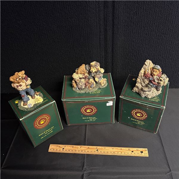 BOYDS BEARS - LOT OF 3