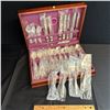 Image 1 : ROGERS - NEW SILVER CUTLERY SET WITH CASE