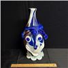 Image 1 : GLASS ART - CLOWN FACE JUG