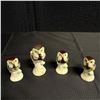 Image 1 : GOEBEL - SET OF 4 MINIATURE OWLS