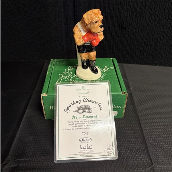 BESWICK / ROYAL DOULTON - ITS A KNOCKOUT