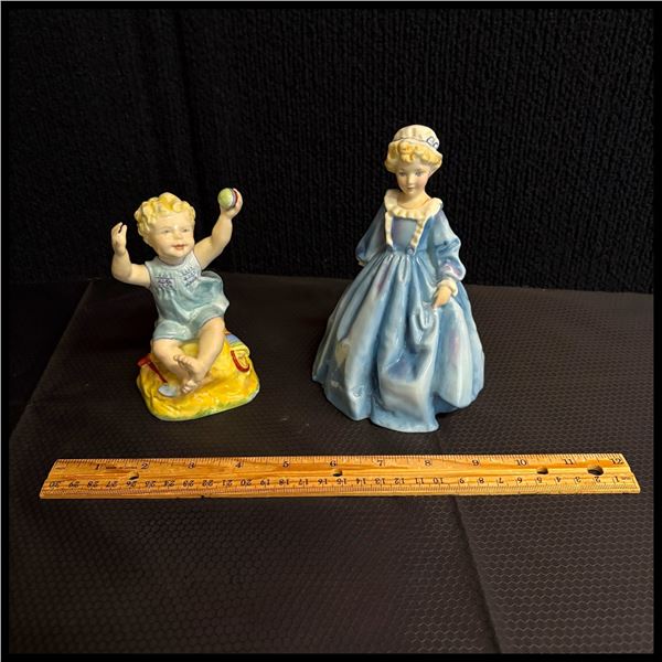 ROYAL WORCESTER - SET OF CHILDREN FIGURINES