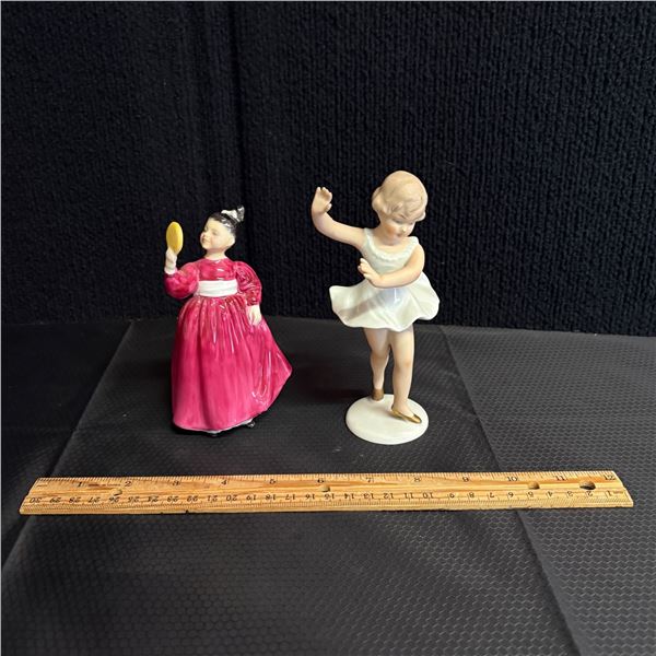 LOT OF 2 PORCELAIN GIRLS