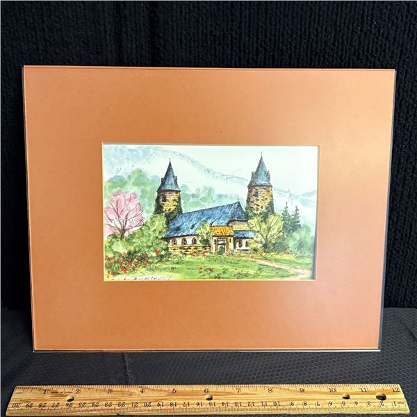 ROBERT WILSON - ORIGINAL WATERCOLOR