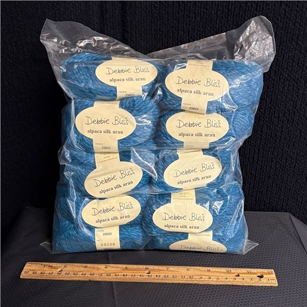 DEBBIE BLISS - LOT OF 10 BALLS ALPACA SILK