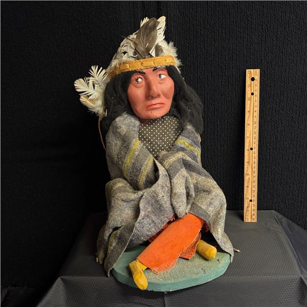 NATIVE AMERICAN INDIAN SCULPTURE