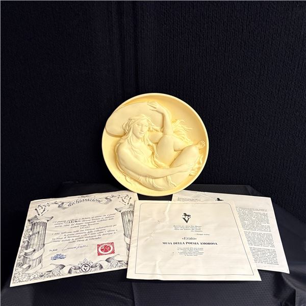 BRADFORD EXCHANGE - COLLECTOR PLATE ERATO