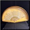 Image 1 : ANTIQUE LACE FAN ENCLOSED IN GLASS CASE