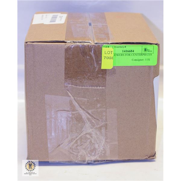 NEW FLOWERS FOR CENTERPIECES