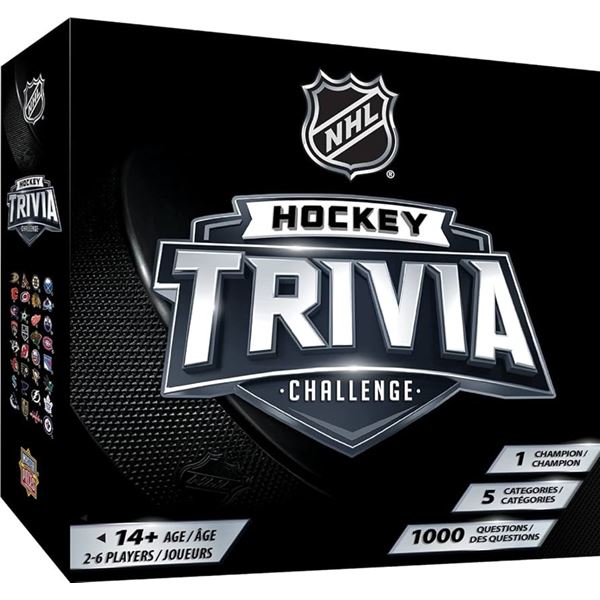 NEW NHL HOCKEY TRIVIA CHALLANGE