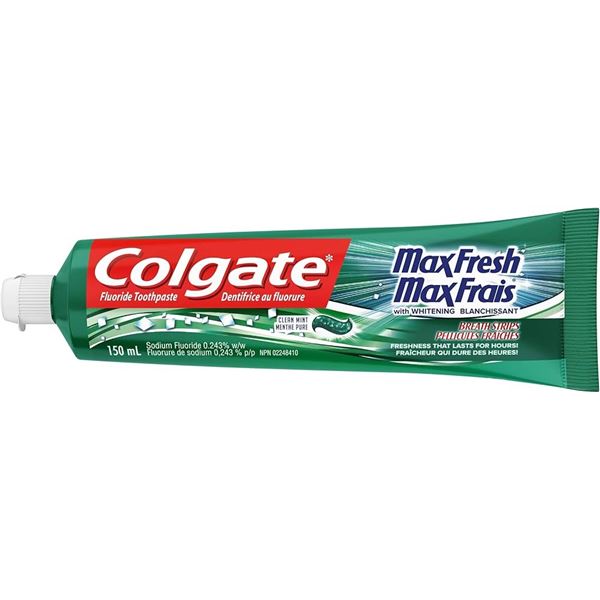 NEW 150ML COLGATE MAX FRESH BREATH TOOTHPASTE