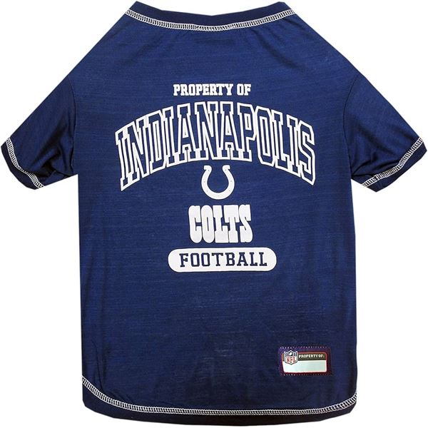 NEW NFL PET INDIANAPOLIS COLTS TEE SHIRT LARGE