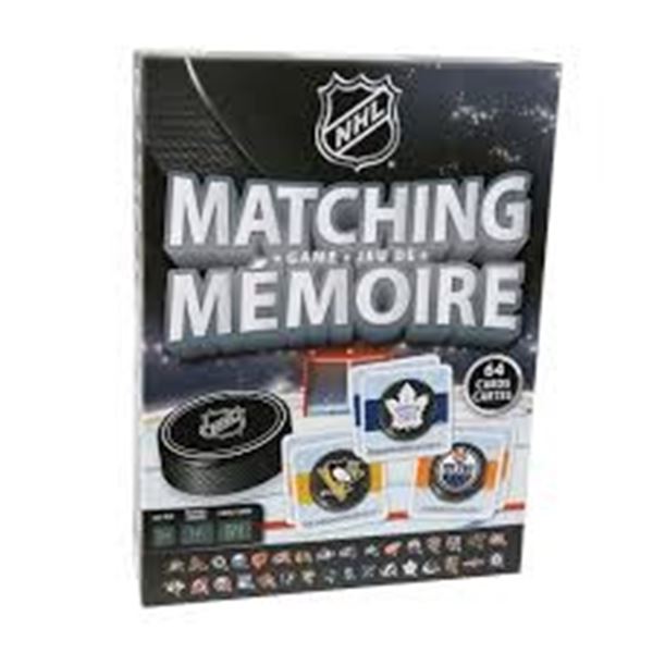 NEW NHL MATCHING GAME