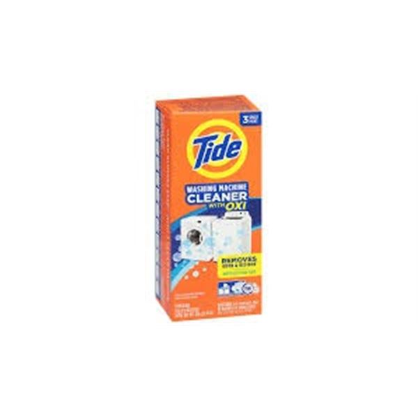 NEW 3 X 75G TIDE WASHING MACHINE CLEANER WITH OXI