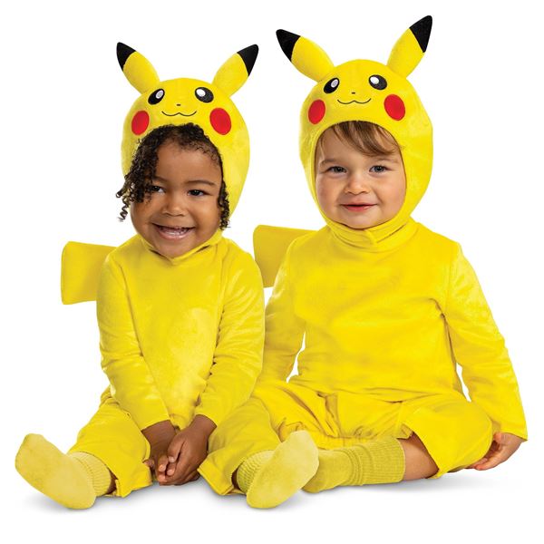 NEW POKEMON PIKACHU DELUXE INFANT COSTUME 12-18M