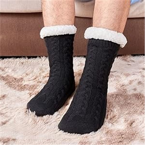 NEW LEMZONE MENS WINTER THERMAL GRIP SOCKS