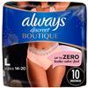Image 1 : NEW 10 UNDERWEAR ALWAYS DISCREET LARGE