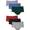 Image 1 : NEW WITH PACKAGE 6 HANES TAGLESS BRIEFS XL MENS