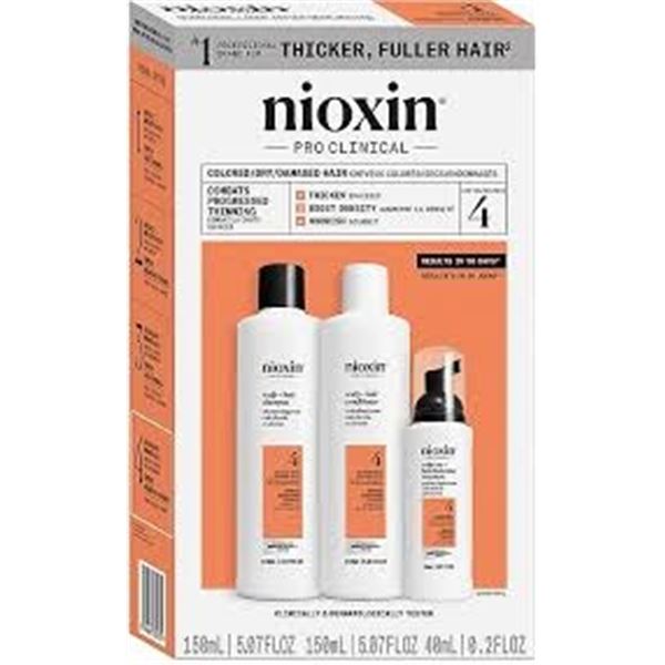 NEW REPACKED 3 SET OF NIOXIN PRO CLINICAL