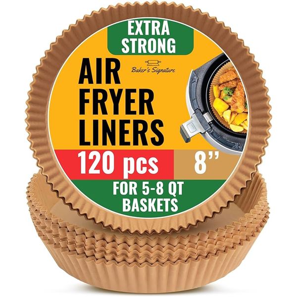 NEW 120 AIR FRYER LINERS BAKERS SIGNATURE