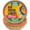 Image 1 : NEW 120 AIR FRYER LINERS BAKERS SIGNATURE