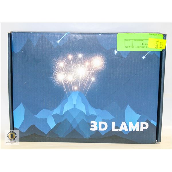 NEW 3D ILLUSION LAMP