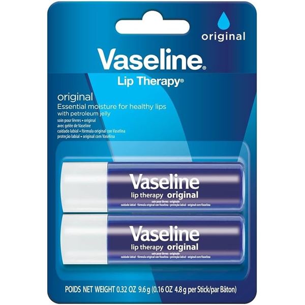 NEW 4 X 9.6G VASELINE LIP THERAPY