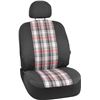 Image 1 : NEW REPACKED BELL SEAT COVER PLAID BLACK