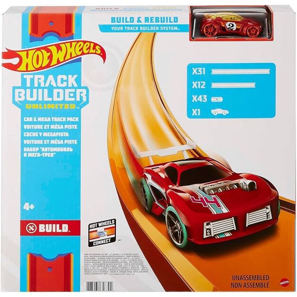 NEW REPACKED HOT WHEELS BASIC TRACK PACK