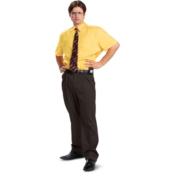 NEW DISGUISE THE OFFICE DWIGHT ADULT COSTUME