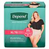 Image 1 : NEW 15 UNDERWEAR DEPEND XL FRESH PROTECTION