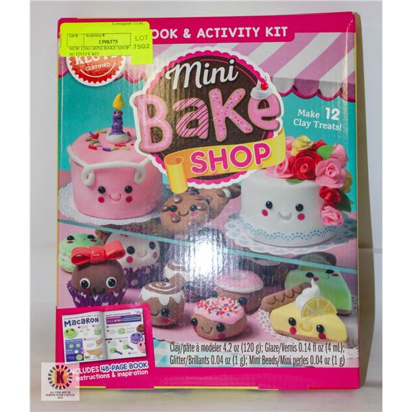 NEW 120G MINI BAKE SHOP BOOK & ACTIVITY KIT