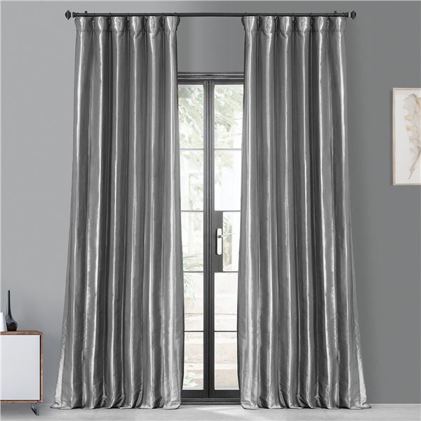 NEW 50' X 96' FAUX SILK TAFFETA CURTAIN COLLECTION