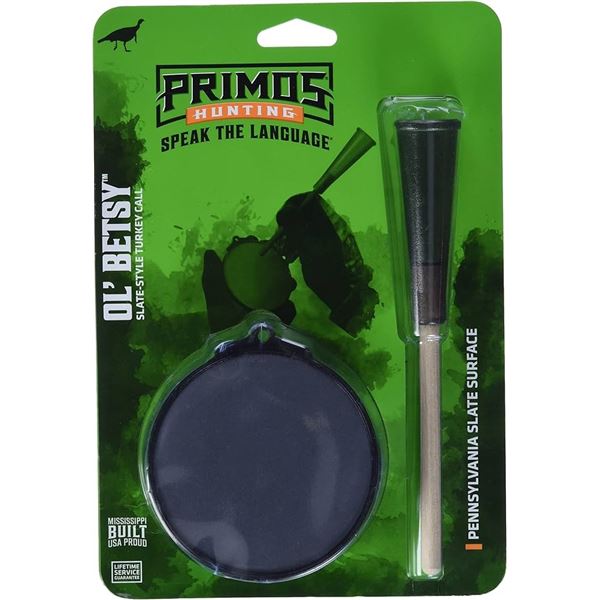 NEW PRIMOS HUNTING OL BETSY SLATE-STYLE TURKEY