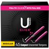 Image 1 : NEW REPACKED 45 COMPACT TAMPONS KOTEX REGULAR