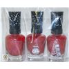 Image 1 : NEW 3 PACK OF SALLY HANSEN MIRACLE GEL NAIL COLOUR