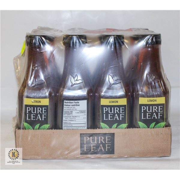 12 X 547ML PACK OF PURE LEAF LEMON ICED TEA