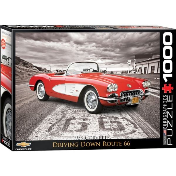 NEW 1000 EUROGRAPHICS PUZZLE 1959 CORVETTE