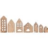 Image 1 : NEW CREATIVE CO-OP MANGO WOOD HOUSES